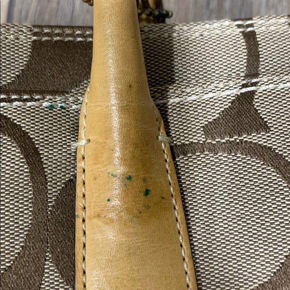 COACH Hampton Madeline Signature Satchel Handbag - Picture 8 of 8